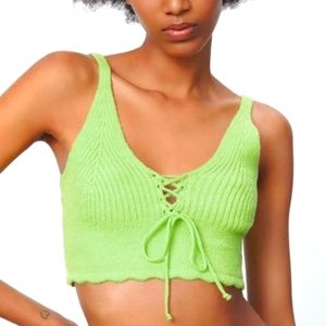 Zara Knit Crop Top